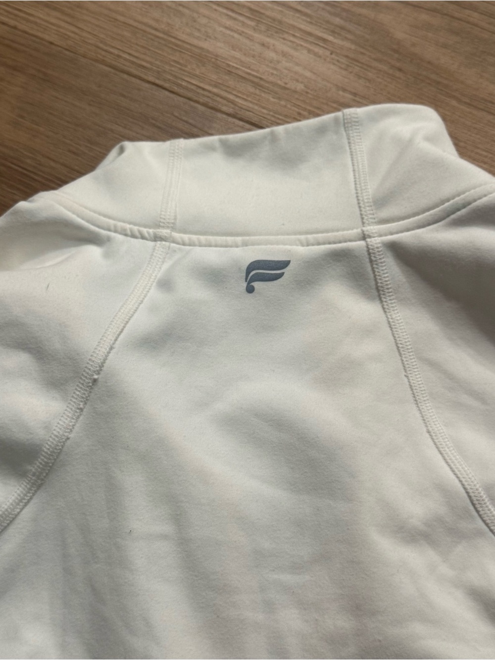 Fabletics Cream Full-Zip Utility Jacket - Picture 4 of 4